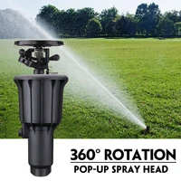 newest 2020 integrated sprinkler high water pressure 360 degrees rotating watering pop up spray head sprinkler