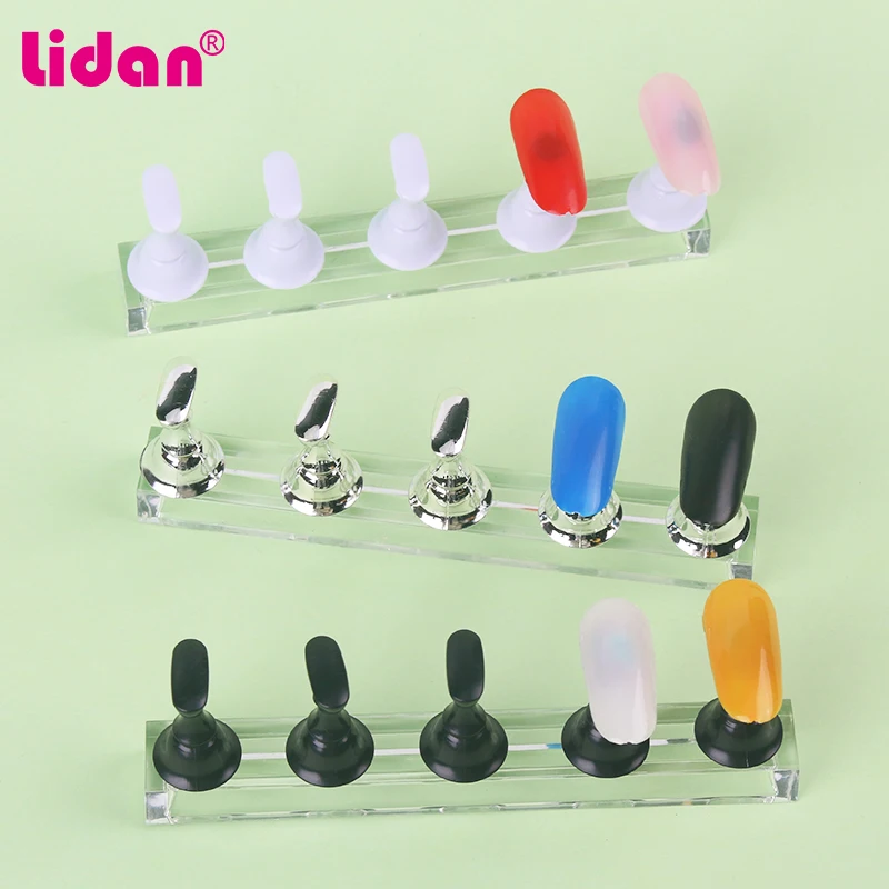 5 шт./компл. магнитные накладные Типсы Практика школа Дисплей стенд держатель для