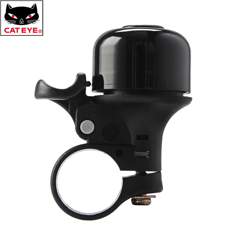 CATEYE Cycling PB-800 Aluminum Bike Bicycle Handlebar Ring Bell Horn Air Alarm Cycle Metal Bells Black/Silver/Red | Спорт и