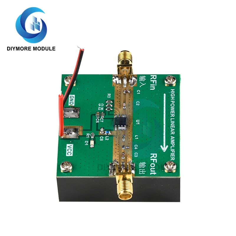 RF2126 400MHZ 2700MHZ широкополосная RF Мощность усилитель 2 4 ГГц 1 Вт светодиодные лампы