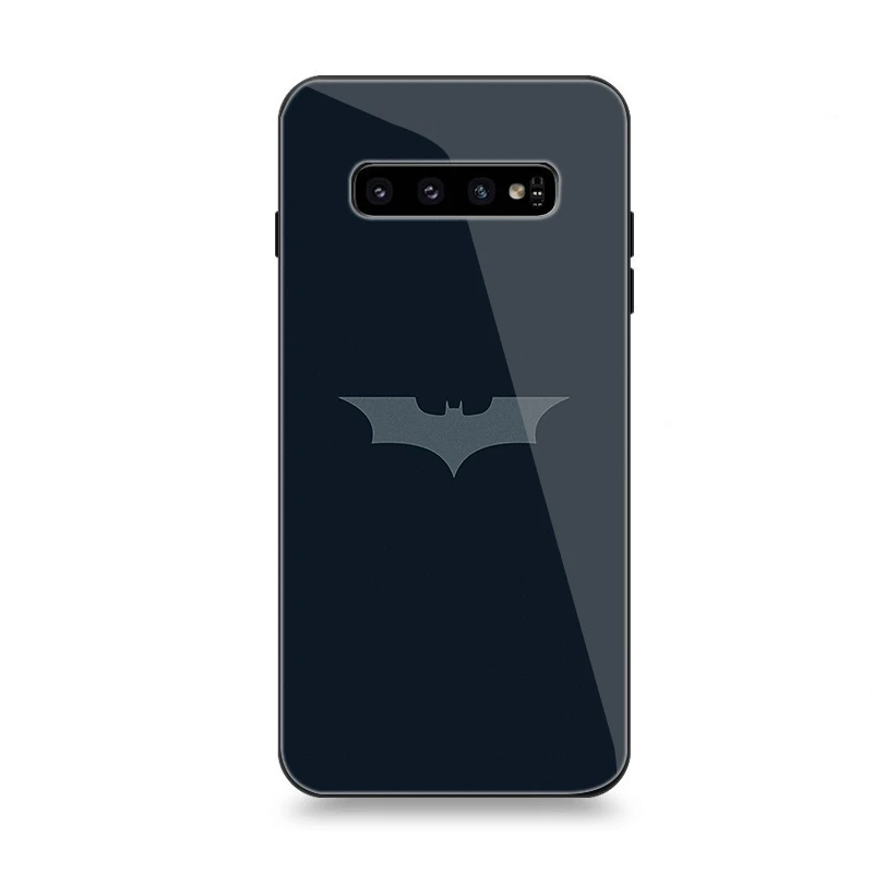 G9 Чехол для телефона Стекло для samsung A10 A20 A30 A40 A50 A60 A70 S7 край S8 S9 S10 плюс Чехол Marvel Бэтмен логотип - Цвет: G9