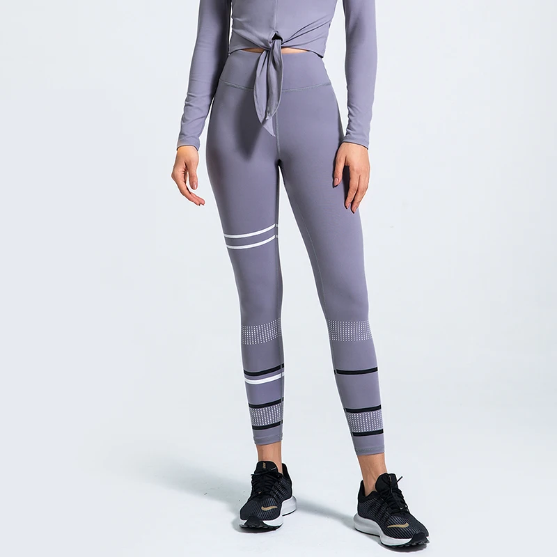 

Women Hot Sale Yoga Sport Fitness Pants High-Waist Legging Show The Hip Workout Sportswear Gym Tights Running