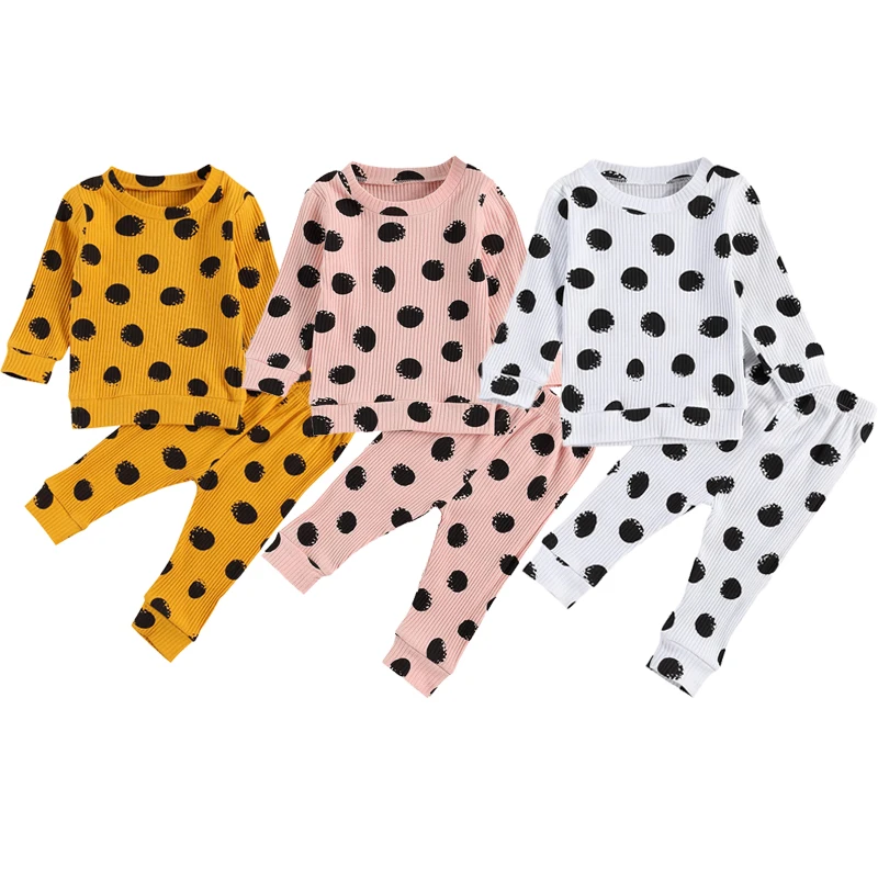 

Трикотажный комплект lioraitiin из 2 предметов, с длинным рукавом и круглым вырезом