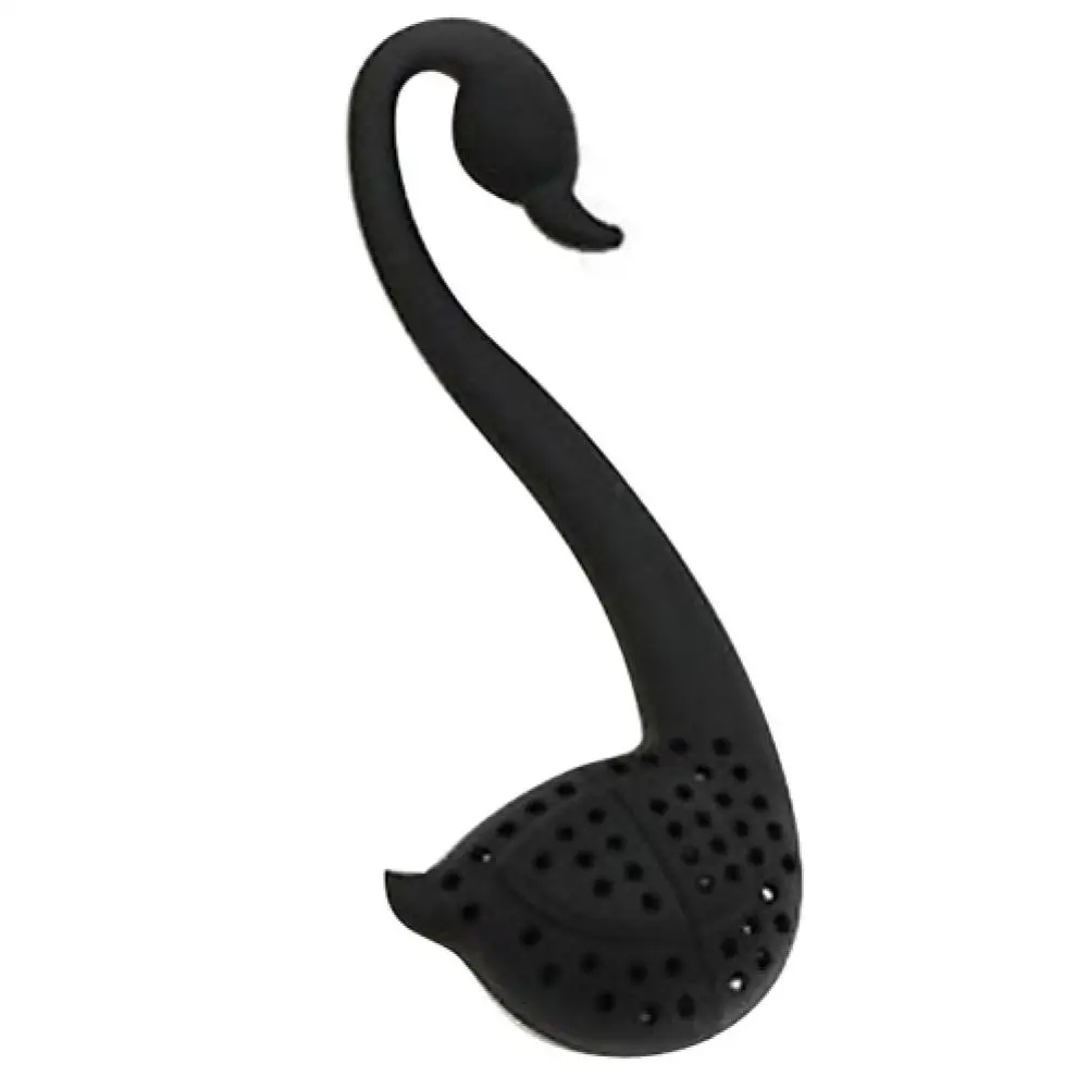 

1Pc Loose Tea Infuser Strainer Creative Swan Shape Herbal Spice Filter Diffuser