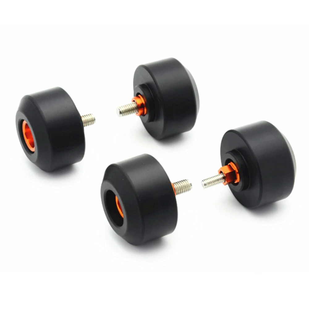 

4pcs Motorcycle Front Rear Wheel Frame Slider Crash Pads Falling Protection Fit For KTM DUKE RC 125/200, DUKE RC 250 2017-2018