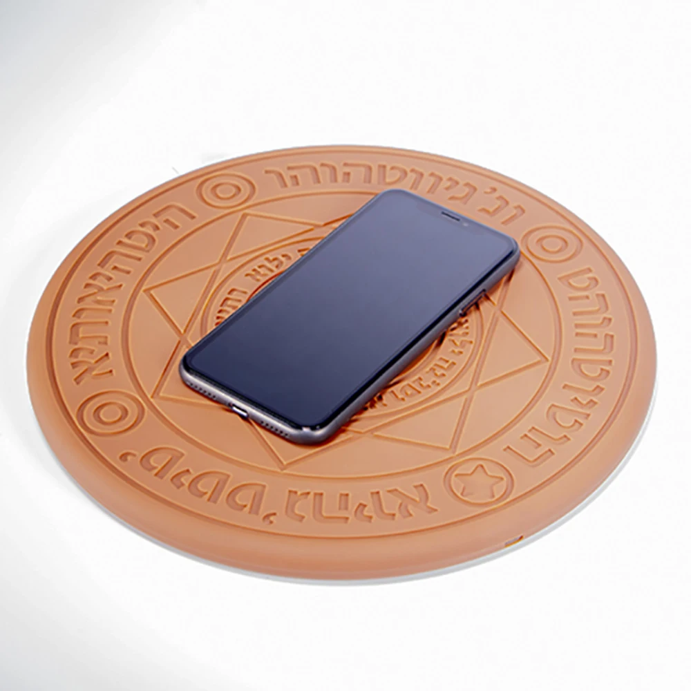 Qi Wireless Charger Magic Array Fast Charging Pad Docking 5W 10W For iPhone 8 Samsung S8 Huawei 20 Mobile Phone Chargers IY171 |