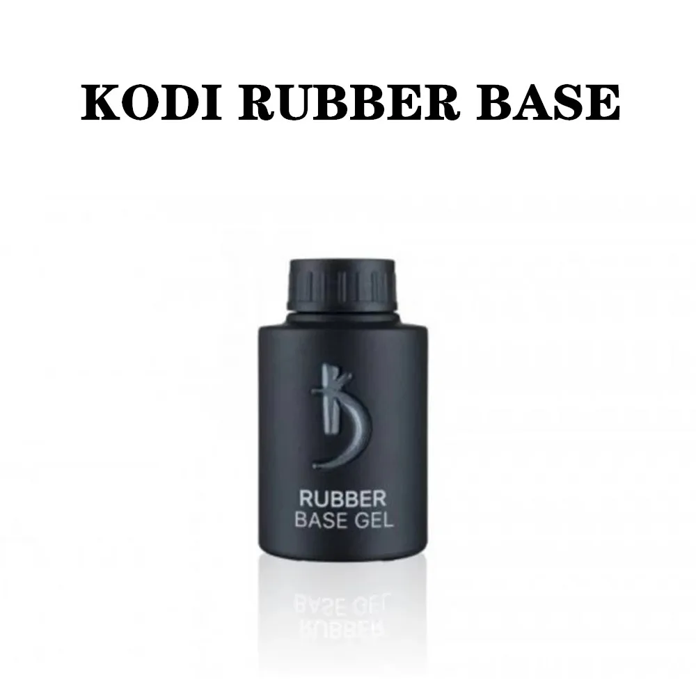 Top Quality 35ml Kodi Rubber Top Coat Base Coat Led Gel Nail Polish UV Nail Primer Soak Off UV Nail Gel Manicure Nail Art Salon