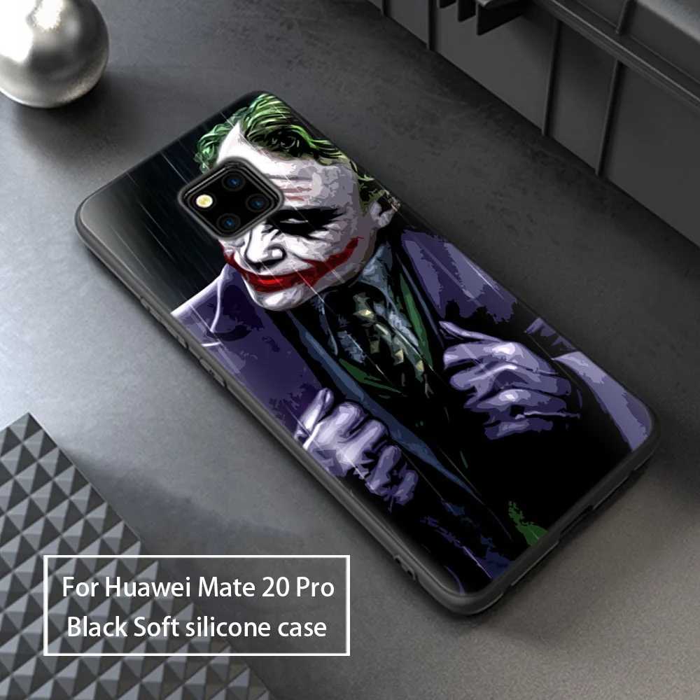 Мягкий Силиконовый ТПУ чехол joker для huawei mate 20 Pro Чехол Стиль чехол для huawei mate 20 Pro Чехол