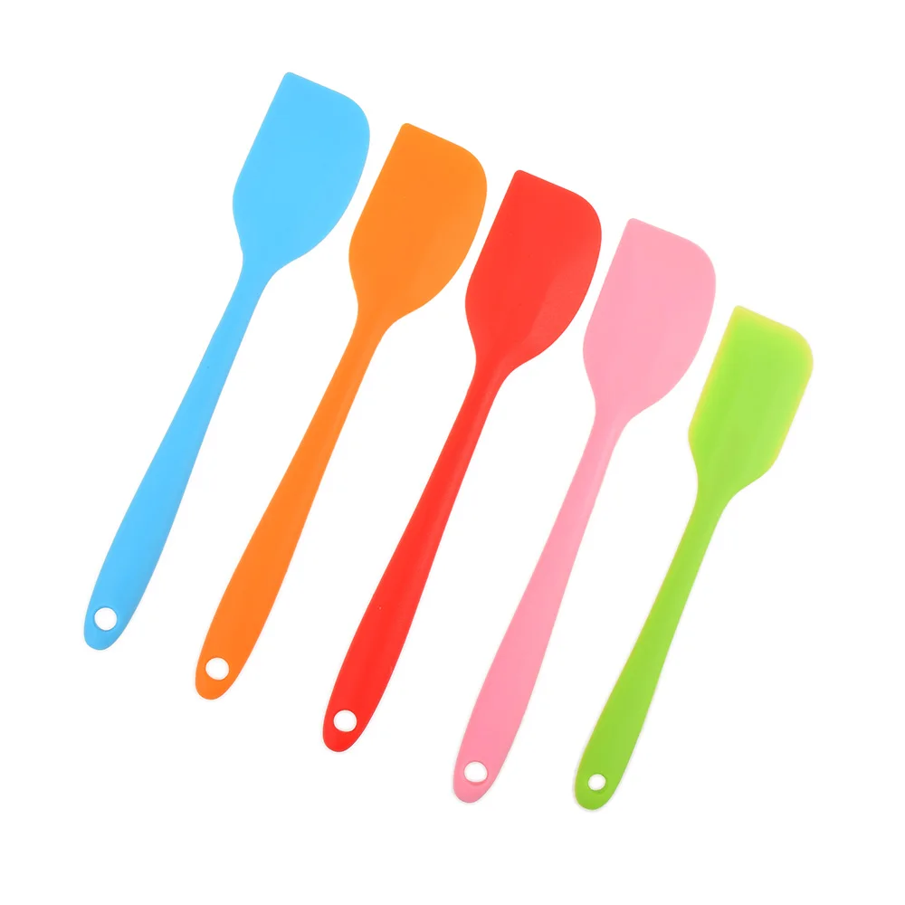 Еда Класс силиконовые выпечки с антипригарным лопатка скребок ложка для