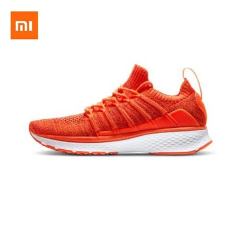 Оригинальные женские кроссовки Xiaomi Mijia, беговые кроссовки, дизайн с замком Fishbone, упругая трикотажная вамп