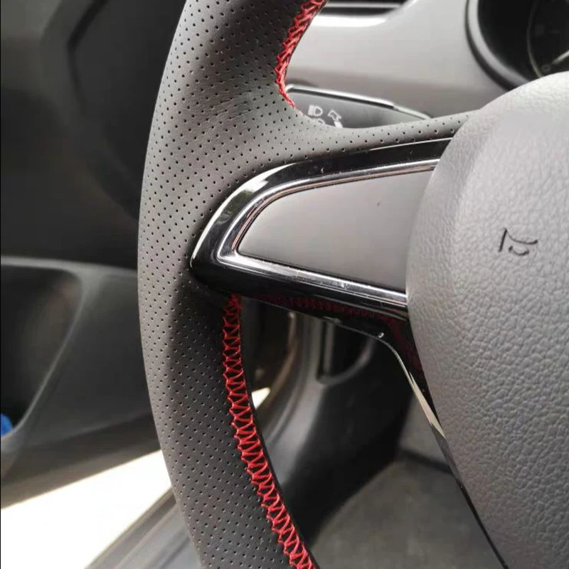 Высококачественная воловья кожа верхний слой ручная работа швейная накладка на