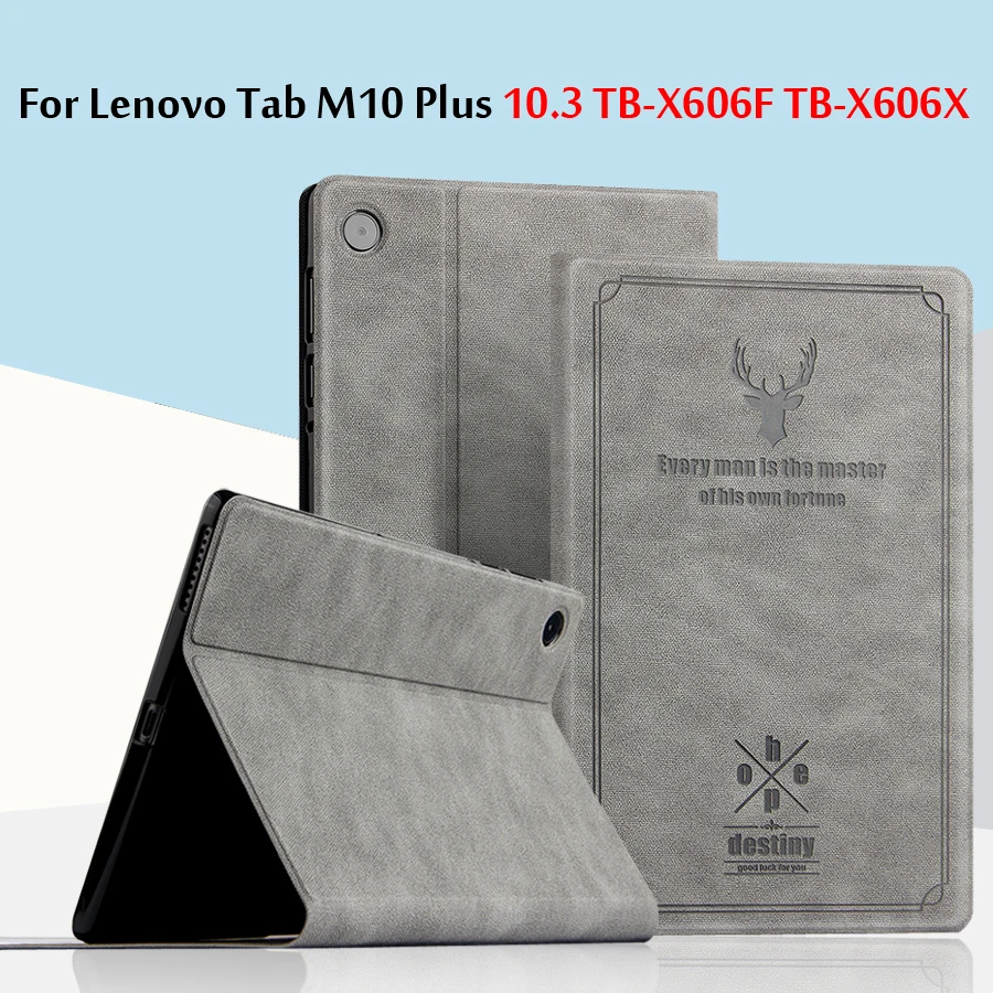 Чехол для Lenovo Tab M10 Plus 10 3 ТБ X606F TB X606X защитный чехол из искусственной кожи TAB FHD