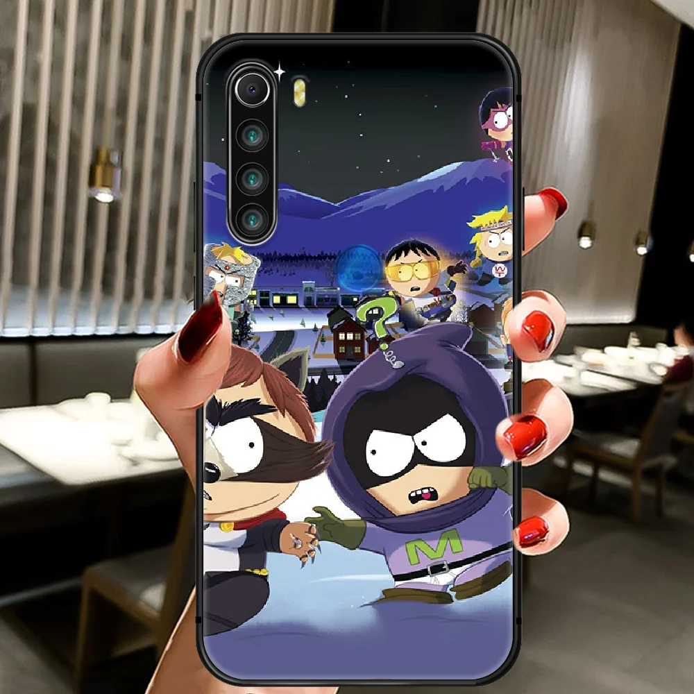 

Cartoon South-Park Painting Phone Case Cover Hull For XIAOMI Redmi 7a 8a S2 K20 NOTE 5 5a 6 7 8 8t 9 9s Pro Max black Coque