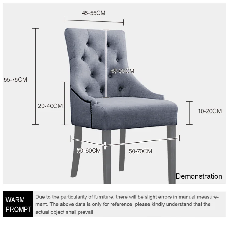 Velvet Fabric European Style Chair Cover Sloping Arm Big Size Wing Back King Covers Seat Washable Removable | Дом и сад