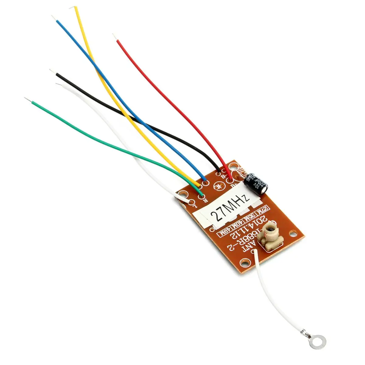 Hot 8 Buttons 27MHZ 4CH Remote Control with Transmitter Receiver Board Antenna For DIY SN-RM9 RC Car Model Robot Contro | Игрушки и