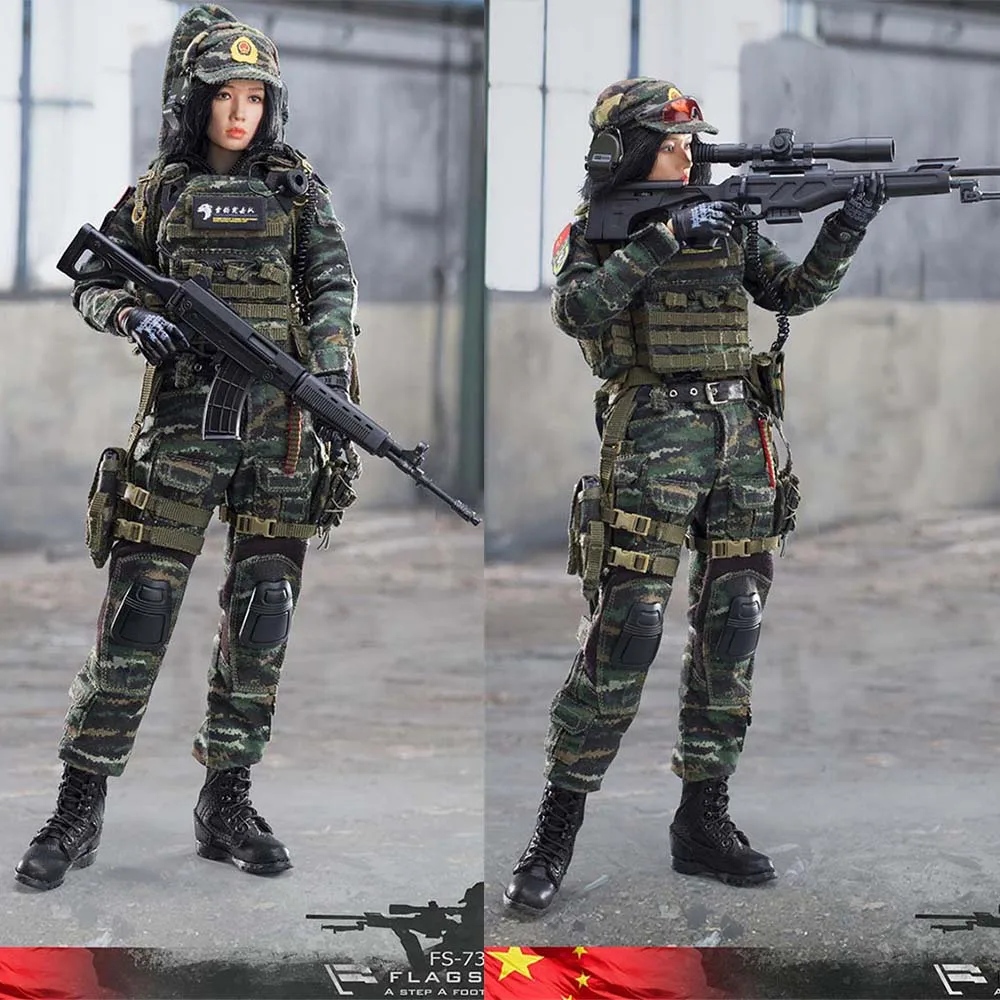 Новый FS-73021 1/6 женский Снайпер фигурку модель игрушки Коллекционная полный набор