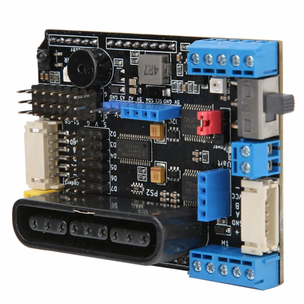 5V 4-полосная TB6612 модуль постоянного тока привода PS2 мотор контроллер доска подходит для Arduino Nano V3.0 мотор драйвер модуль