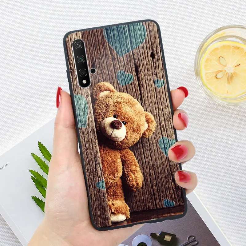 XX5 Для huawei Honor 10 Lite 20 20S 10i 20i Pro View 20 чехол-накладка глянцевый яркий мягкий силиконовый чехол для телефона - Цвет: XX5