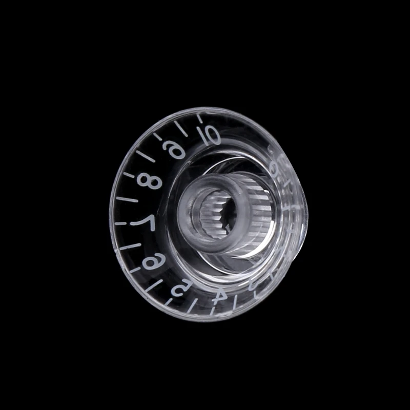 4 шт. регулятор скорости гитары громкости звука для Gibson Les Paul прозрачные детали |