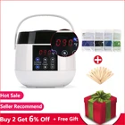 Обогреватель воска, эпилятор, набор для депиляции, парафиновая машина с твердым восковым Бобом, удаление волос, уход за кожей рук, ног, вилка стандарта США