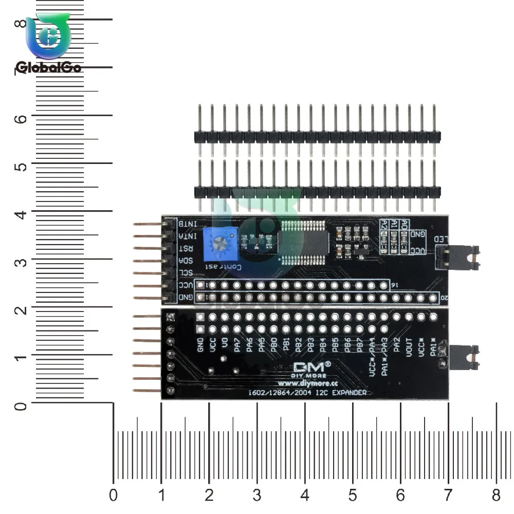 Модуль последовательного интерфейса MCP23017 IIC I2C SPI MCP23S17 двунаправленный