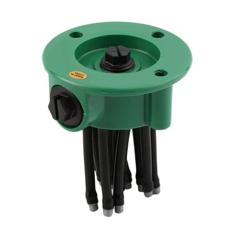 

2021 New Lawn Garden Yard Sprayer Sprinkler 12 Flexible Tubes Water Sprinklers Adjustable Watering Sprayers System Garden Tools