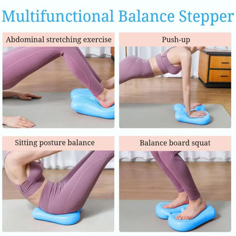 Надувной шаговый тренажер оборудование для тренажерного зала 3 в 1 Балансирующий