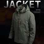 Тактическая Военная куртка с капюшоном, тактическая ветрозащитная водонепроницаемая куртка, мужские армейские боевые куртки, тактические бомберы с несколькими карманами, пальто