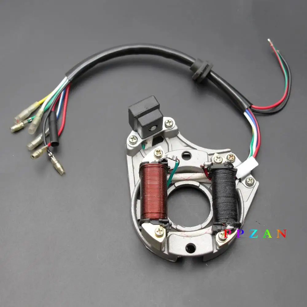 Статор зажигания Магнето Пластина генератор ATV Quad 50cc 70cc 90cc 110cc 125cc китайский Taotao SUNL