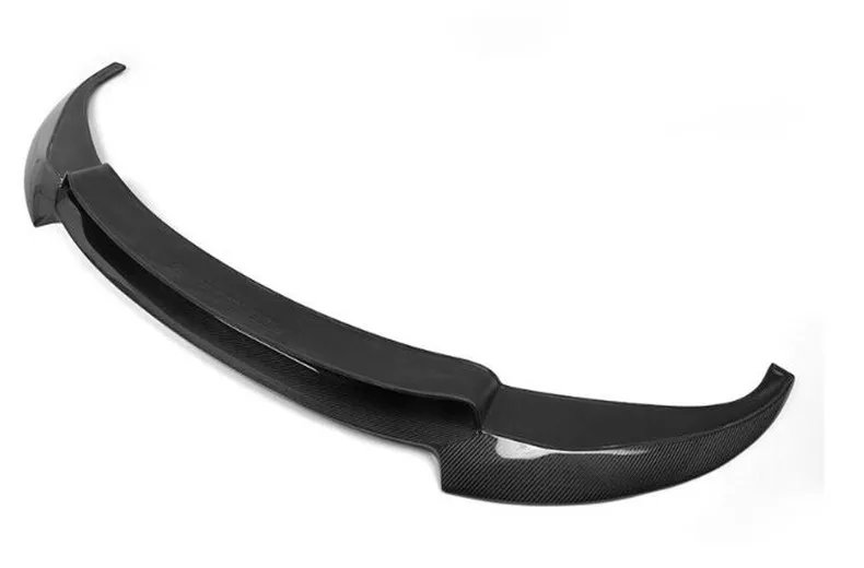 Передний бампер и боковая юбка для губ из настоящего углеродного волокна спойлер