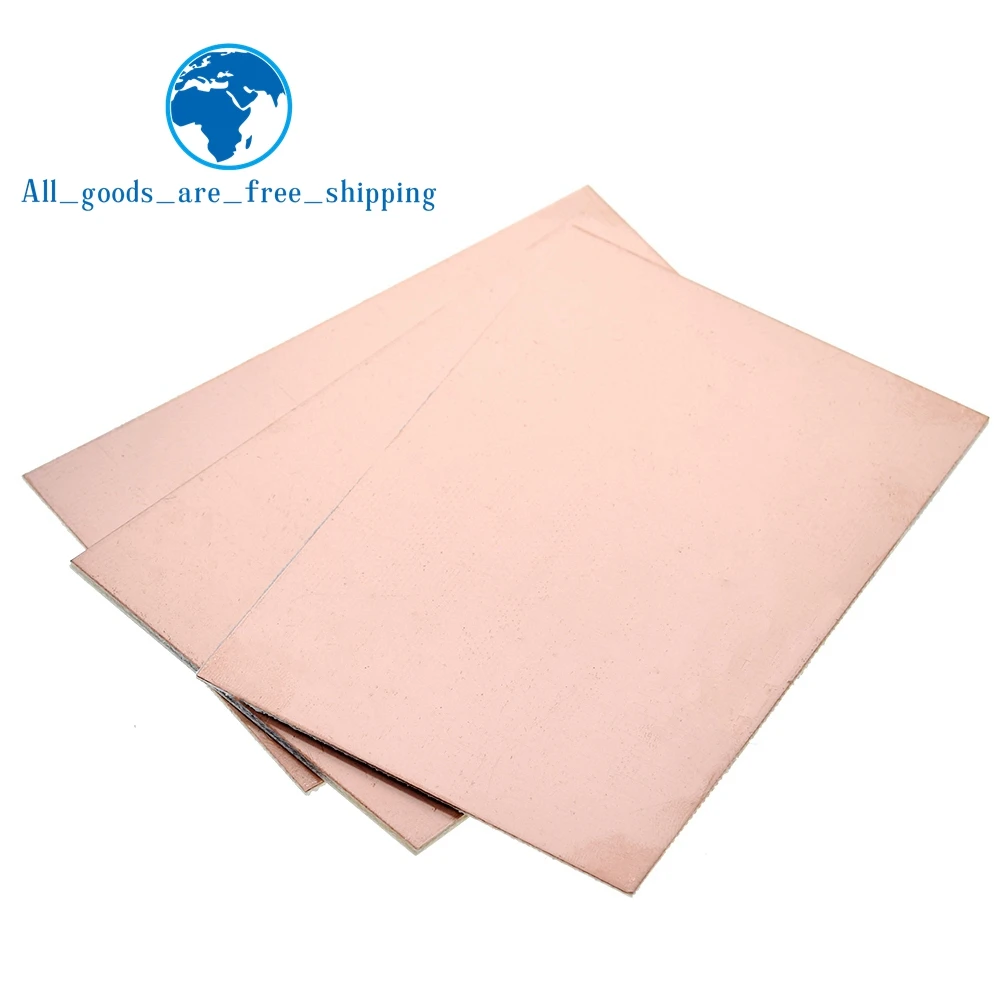 

5pcs Fr4 Pcb 7x10cm 7*10 Single Side Copper Clad Plate Diy Pcb Kit Laminate Circuit Board