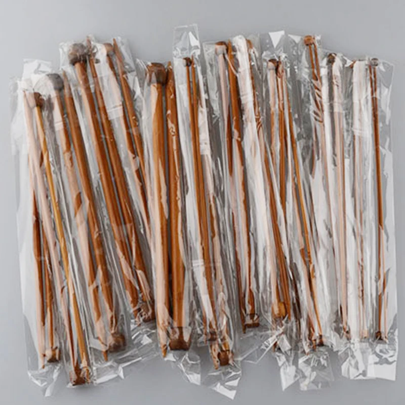 36 шт. бамбуковая вязаная игла крючком пряжа аксессуар для вязания 18 размеров 2