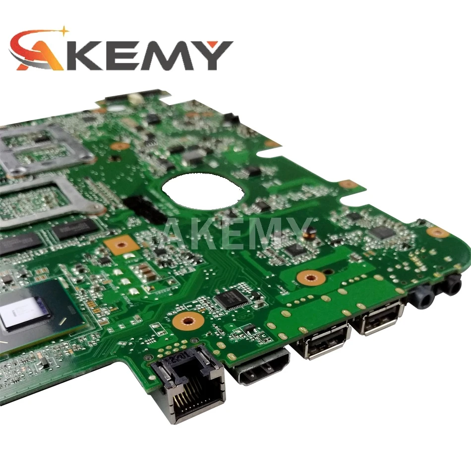 

Akemy For ASUS N43S N43SL N43SN N43SM Laotop Mainboard N43SM Motherboard with GT630M 2GB