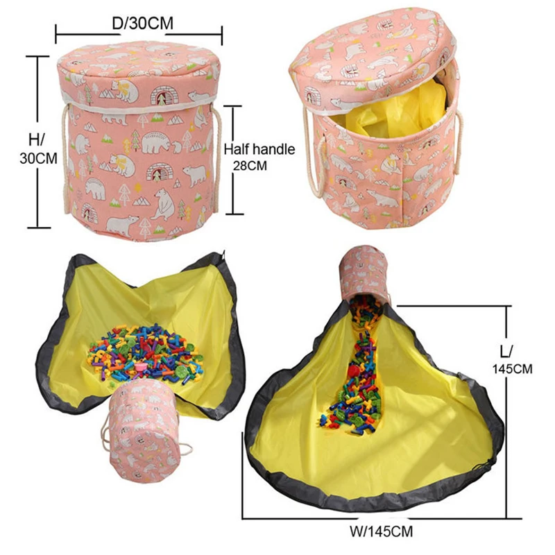 Сумка для хранения игрушек многофункциональный портативный органайзер