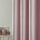 Современные затемненные занавески для гостиной, однотонные кухонные занавески, оконные шторы для спальни, изготовление на заказ, обработка окон