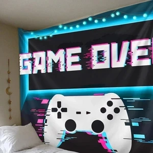 3D игровой гобелен с блестками для йоги Дорожный Коврик сна полиэстеровый