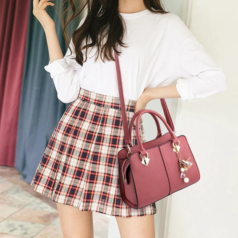 Брендовая женская сумка тоут с украшением Высококачественная дамская сумочка