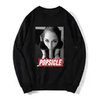 Сексуальный Свитшот унисекс с капюшоном в виде леденца и звезд