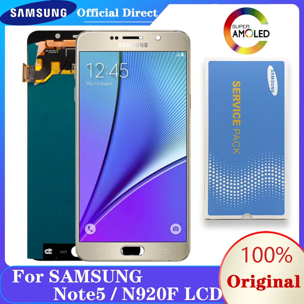 Оригинальный Super AMOLED LCD дисплей тачскрин аналагово-цифровой преобразователь для