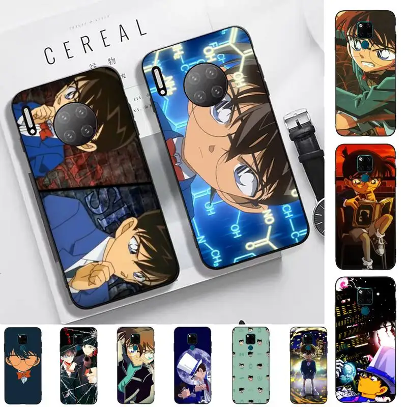 

FHNBLJ Detective Conan Phone Case for Huawei Mate 20 10 9 40 30 lite pro X Nova 2 3i 7se