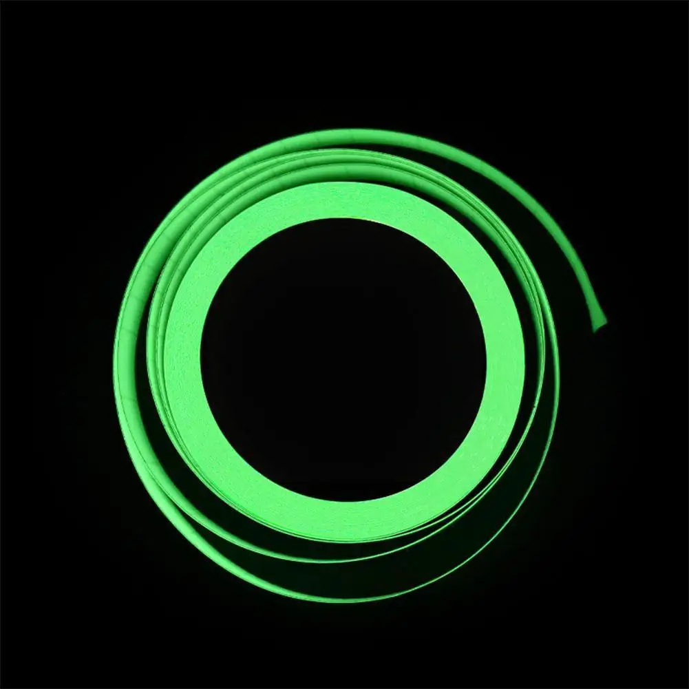 

Luminous Tape Self-adhesive Glow Emergency Logo In Stage The Decor Supplies Dark Tape Decorative Luminous Warning Stickers W7O5