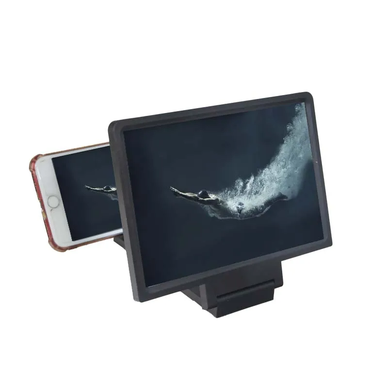 

1.5X Mobile Phone Screen Magnifying Glass 3D Ultra-clear Anti-radiation Blue Light Lens Foldable Magnifier Mobile Phone Holder
