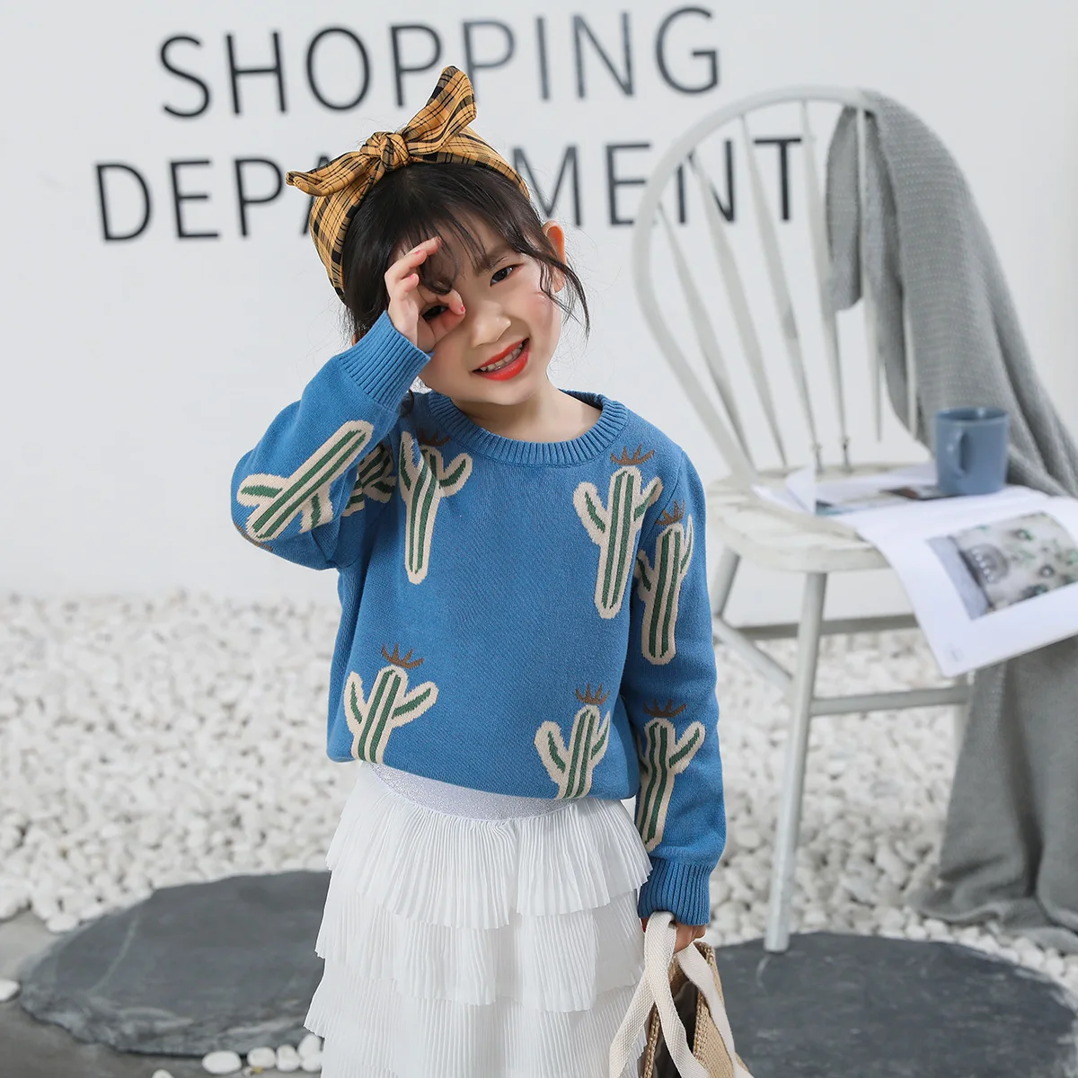 Осенне зимний свитер для маленьких девочек джемпер мальчиков вязаный детский