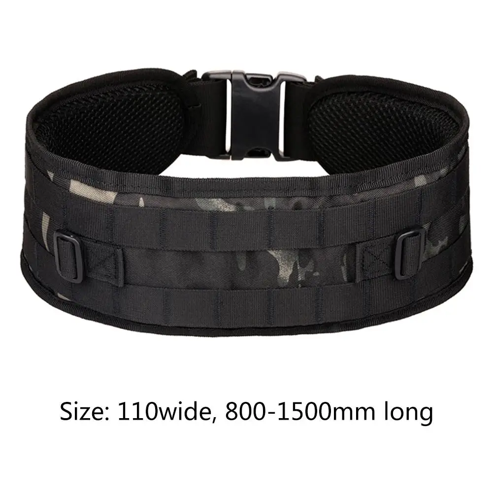 

Durable Outdoor Belt Not Easy to Damage Camouflage Molle Waistband Belts Adjustable Outdoor Equipment Multi-use Belt