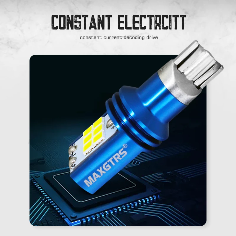 2x T15 W16W светодиодный Wedge Bulb, светодиодный потолочный светильник Canbus 921 912 1000LM автомобилей обратный сигнал поворота светильник 6000K 12V