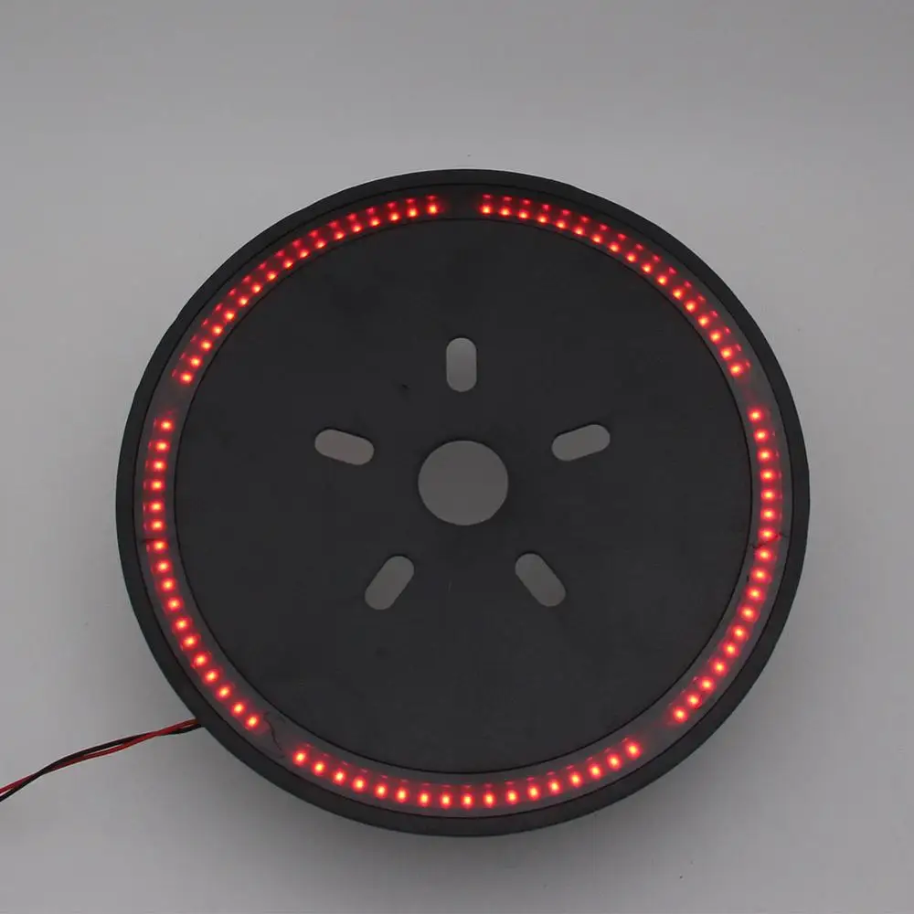 

1PCS 13.8 Inch Spare Tire LED Wheel Light 3rd Brake Light Lamp Ring Mount For Jeep Wrangler JK TJ 2007-2017