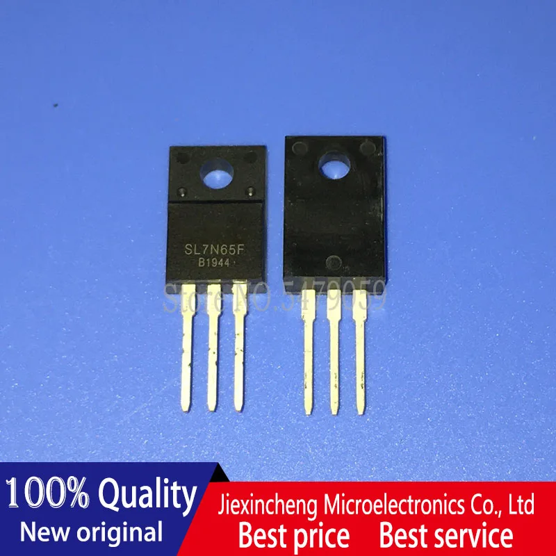 10 шт. SL7N65F 7N65KL-TF3-T LND5N65B SPC9N50G SPC7N65G KNF4660A TO220F MOS транзистор новый оригинальный - купить
