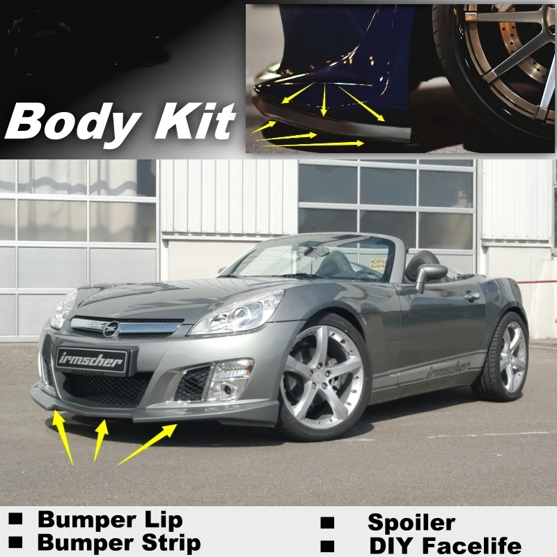 Бампер для губ дефлектор Opel GT Saturn Sky Daewoo G2X 2007 ~ 2010 передний спойлер юбка
