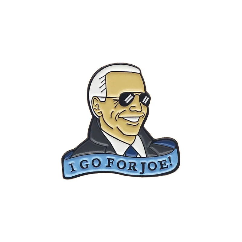 Эмалированная брошь Джо биден Берни Сандерс для президента 2020 булавки значки