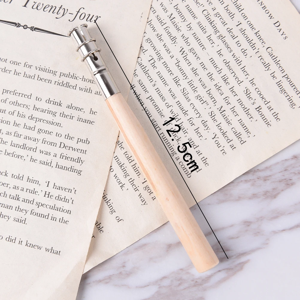 

2pcs Adjustable Lengthening Bar Pencil Wood Pencil Lengthener Single Pole Head Pencil Extender Holder Art Sketch Writing Tools